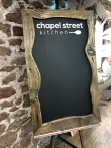 Chapel Street Chalkboard
