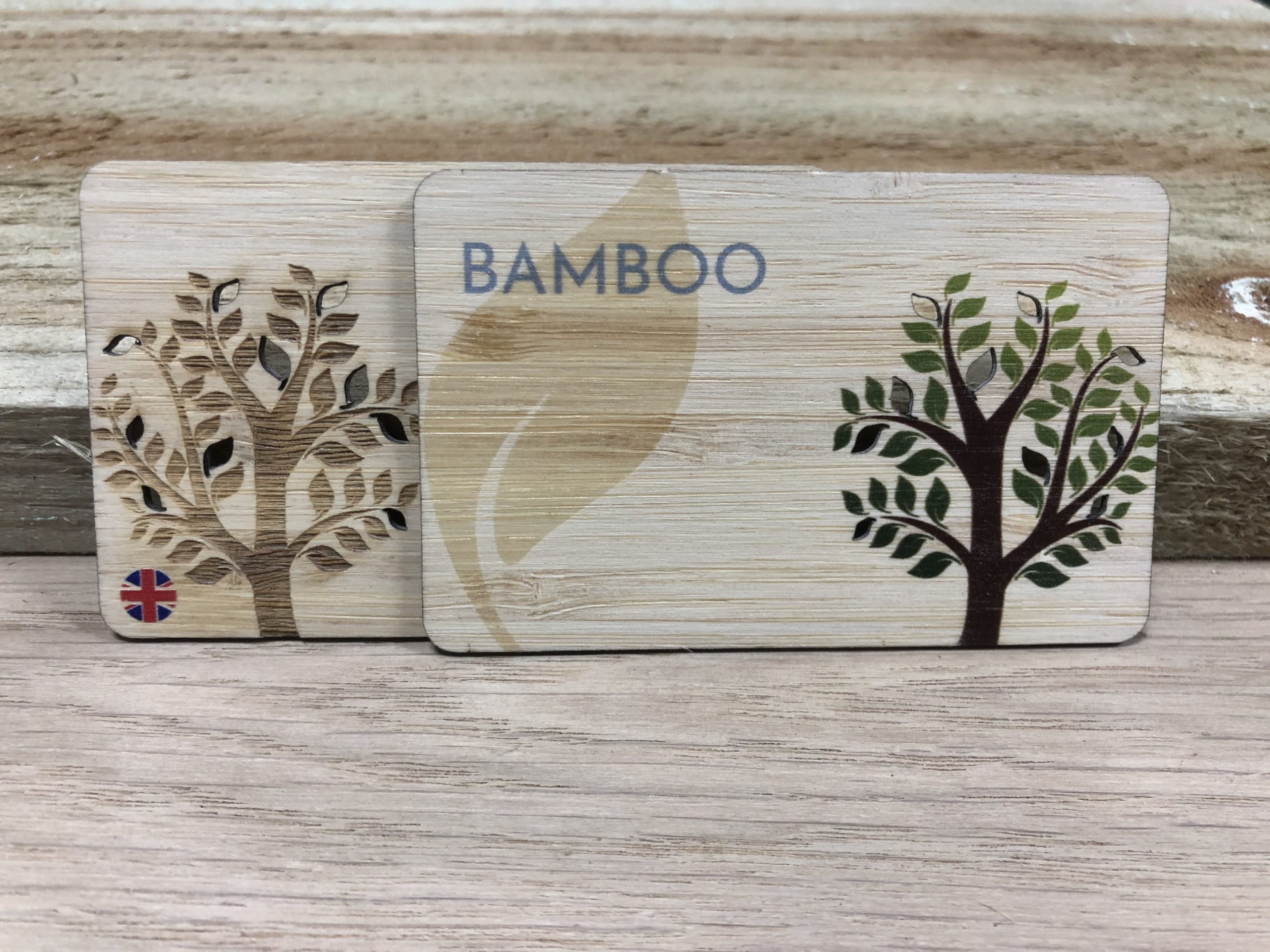 Printed Bamboo wooden Business cards
