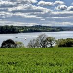 Sailing on the river teign