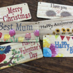 Printed wooden Tags
