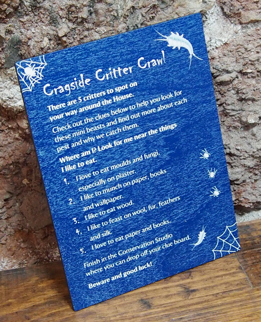Cragside Critter Trail Board