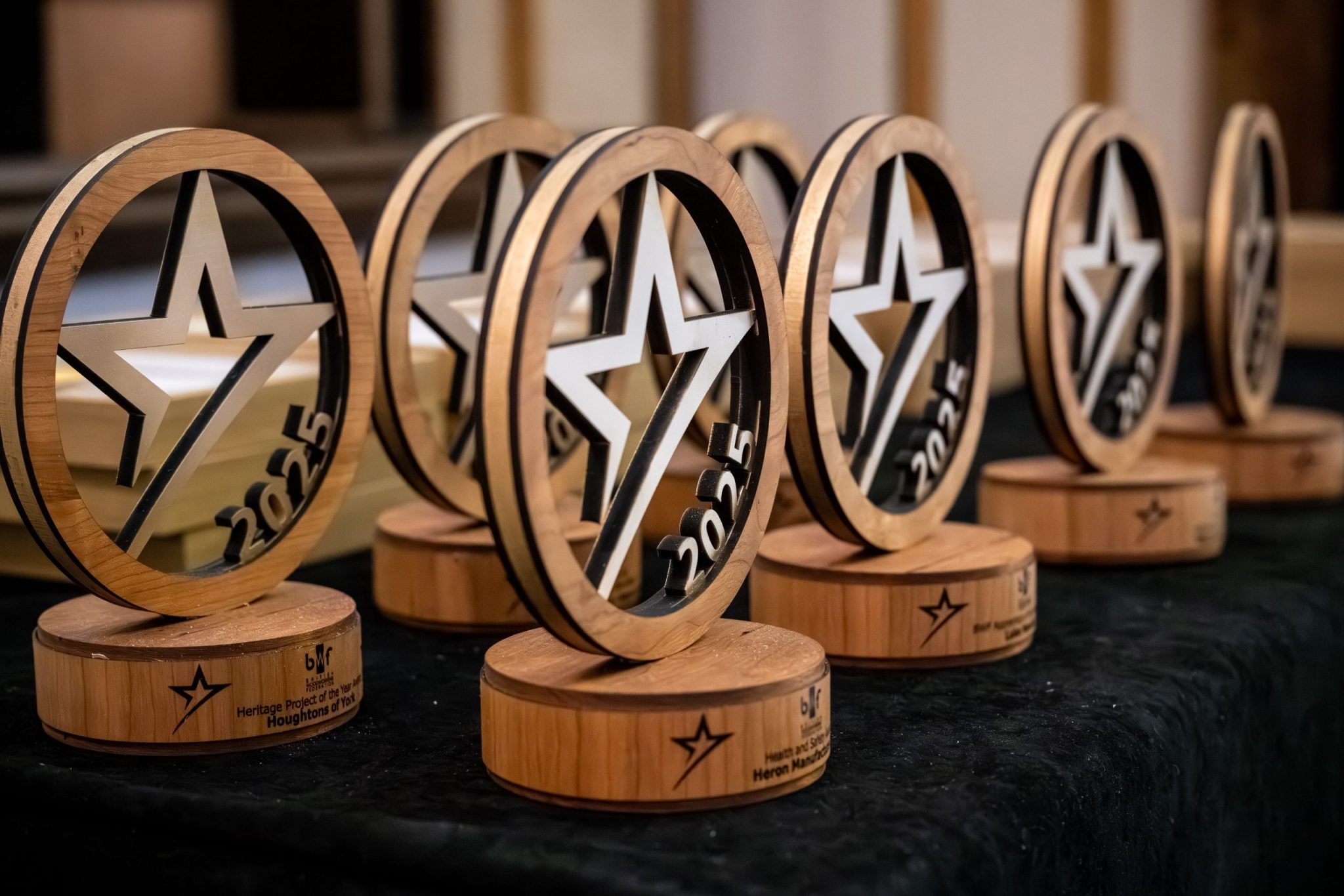 British Woodworking Federation Trophies 2025
