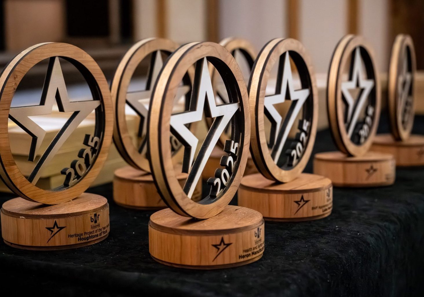 British Woodworking Federation Trophies 2025