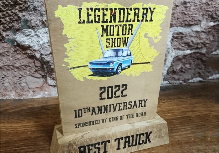 Legendary Motors Awards Bespoke Trophy