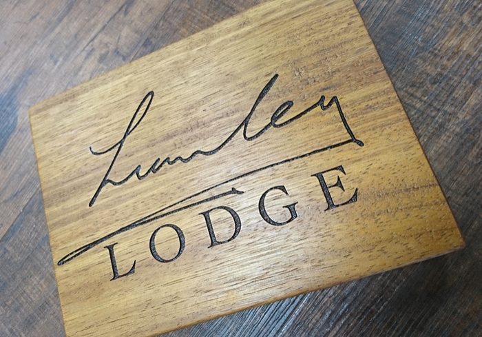 Lumley Lodge House Sign