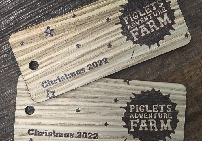 Hanging wooden Tags wooden labels printed