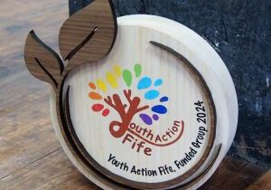 Youth Action Award Trophy